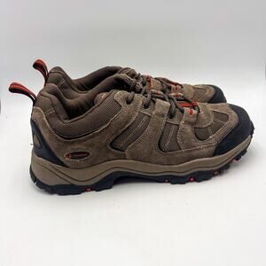 NEVADOS Mens Boomerang ll Low Hiking Sneakers Size 13 EU 47.5 Tan Leather NWOB